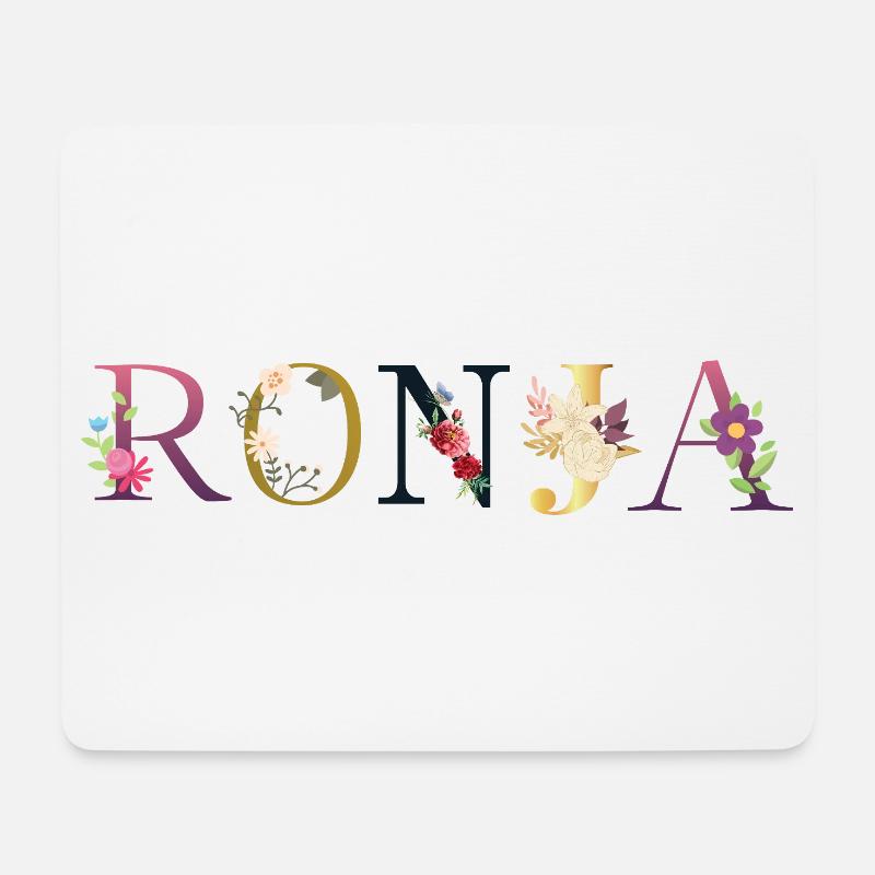Ronja - Mouse Pad (horizontal) - white