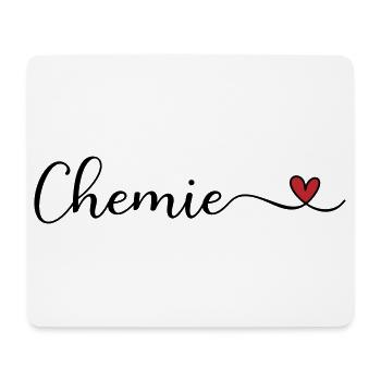 Chemie - Mousepad (Querformat) - Weiß - Vorne