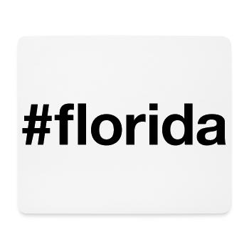 FLORIDA Hashtag - Mousepad (Querformat) - Weiß - Vorne