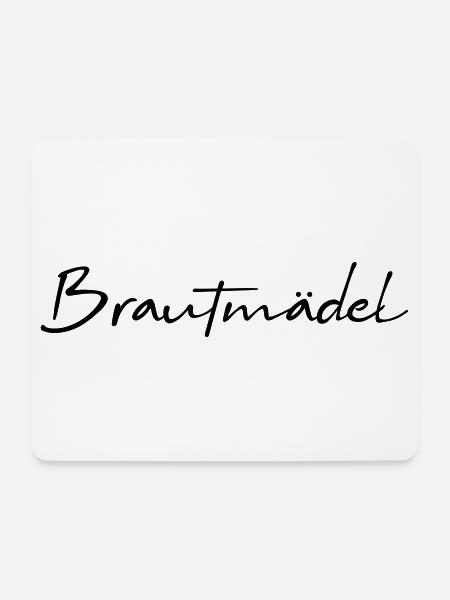 Brautmädel Junggesellinnenabschied - Mousepad (Querformat) - Weiß