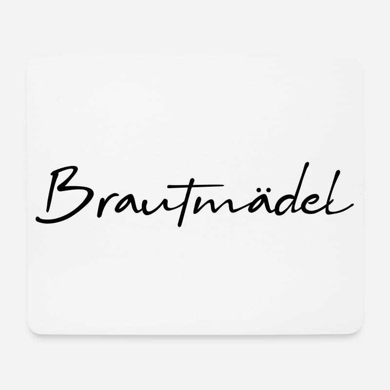 Brautmädel Junggesellinnenabschied - Mousepad (Querformat) - Weiß