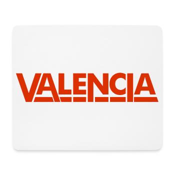 Valencia Spain Lettering Design - Mouse Pad (horizontal) - white - Front