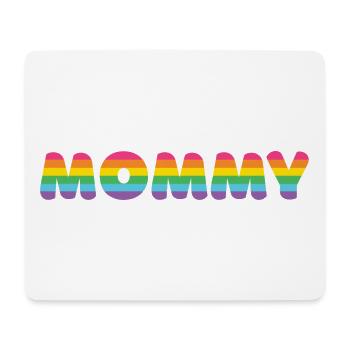 LGBTQ+ Mommy - Mouse Pad (horizontal) - white - Front