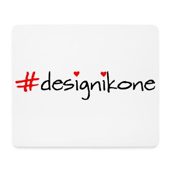 Icône de design - Tapis de souris (format paysage) - blanc - Devant