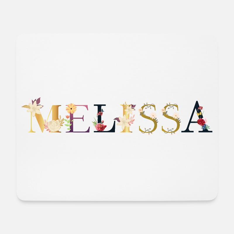 Melissa - Mouse Pad (horizontal) - white