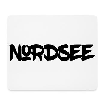 Nordsee - Watt - Gezeiten - Deutsches Meer - Mousepad (Querformat) - Weiß - Vorne