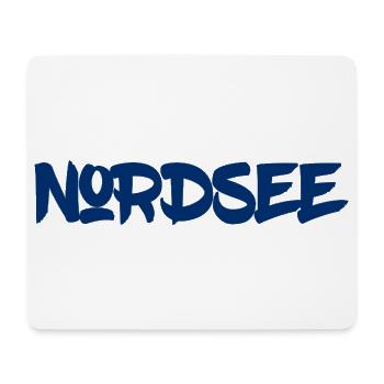 Nordsee - Watt - Gezeiten - Deutsches Meer - Mousepad (Querformat) - Weiß - Vorne
