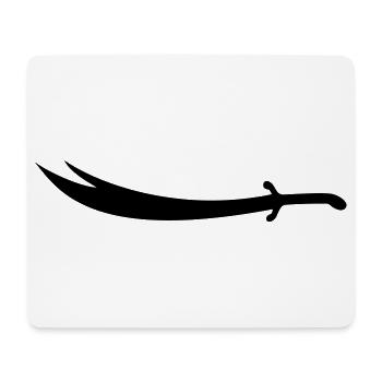 Ali Sword Zülfikar - Mouse Pad (horizontal) - white - Front