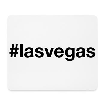 LAS VEGAS Hashtag Nevada États-Unis - Tapis de souris (format paysage) - blanc - Devant
