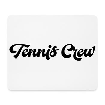 Joueur de tennis - Tapis de souris (format paysage) - blanc - Devant