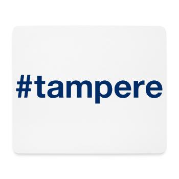 Tampere Suomi Finland Hashtag - Mouse Pad (horizontal) - white - Front