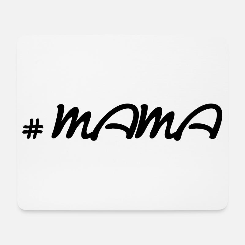 # MAMA Design - Mousepad (Querformat) - Weiß