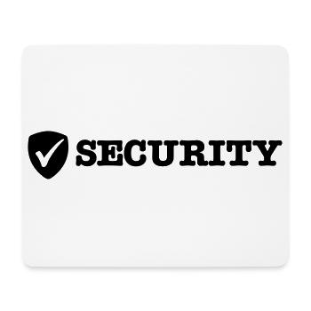 security - Mouse Pad (horizontal) - white - Front