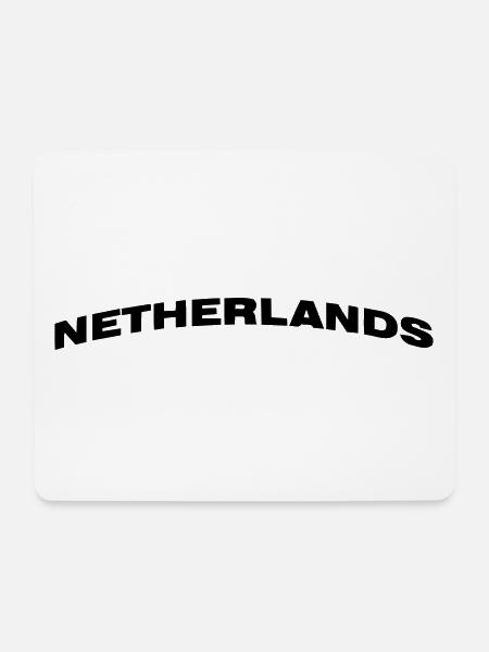 Niederlande - Mousepad (Querformat) - Weiß