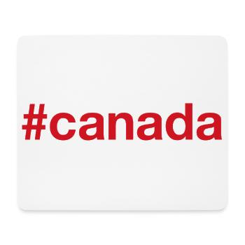 CANADA Hashtag Kanada - Tapis de souris (format paysage) - blanc - Devant