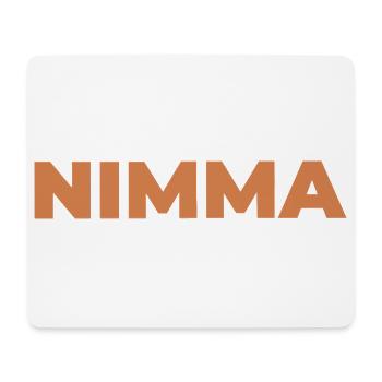 NIMMA - Tapis de souris (format paysage) - blanc - Devant