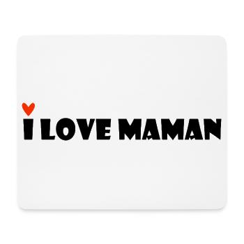 MOM. MOTHER'S DAY. HEART. FEAST. HAPPY BIRTHDAY - Mouse Pad (horizontal) - white - Front