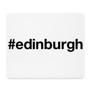 ÉDIMBOURG Écosse Schottland - Tapis de souris (format paysage) - blanc - Devant