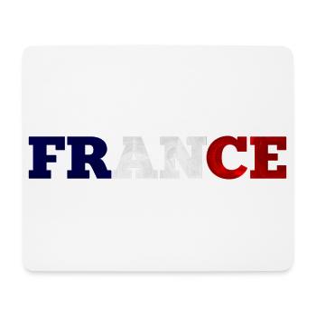 Frankreich - Mousepad (Querformat) - Weiß - Vorne