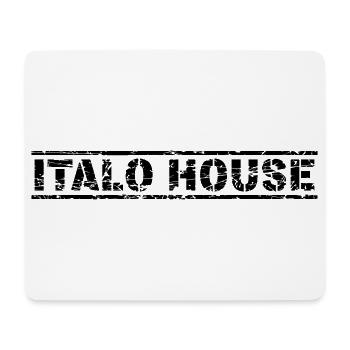 Italo House - Mousepad (Querformat) - Weiß - Vorne