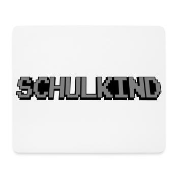 Schoolchild Pixel - Mouse Pad (horizontal) - white - Front