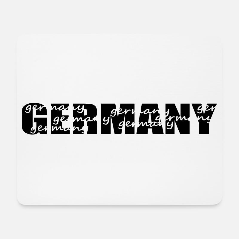 Germany - Mousepad (Querformat) - Weiß