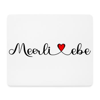 Meerliebe - Geschenke für Freunde und Familie - Mousepad (Querformat) - Weiß - Vorne
