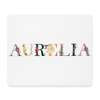 Aurelia - Mouse Pad (horizontal) - white - Front