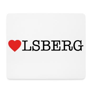 Olsberg - Tapis de souris (format paysage) - blanc - Devant