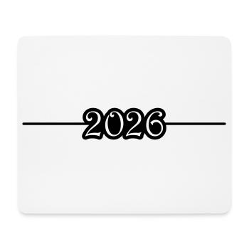 2026 Line - Mouse Pad (horizontal) - white - Front