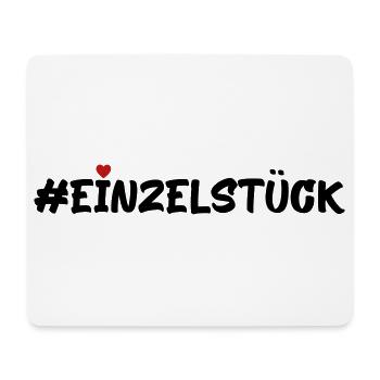 Einzelstück - Mousepad (Querformat) - Weiß - Vorne