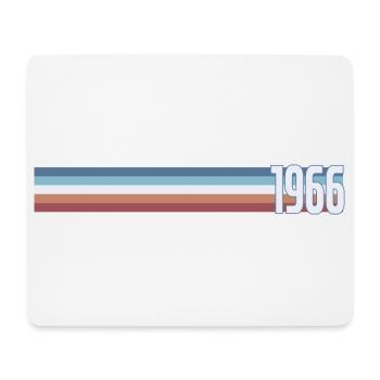 Vintage Coffee 60 Jahre Sechziger Party 1966 - Mousepad (Querformat) - Weiß - Vorne