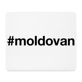 MOLDOVA Hashtag Moldawier Moldawisch Moldawien - Mousepad (Querformat) - Weiß - Vorne