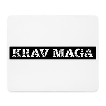 Krav Maga - Mousepad (Querformat) - Weiß - Vorne