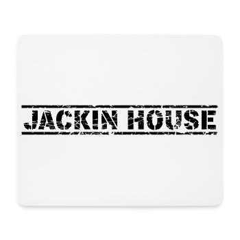 Jackin House - Mousepad (Querformat) - Weiß - Vorne