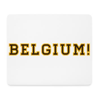 Belgium! - Mouse Pad (horizontal) - white - Front