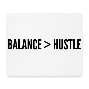 Balance Stronger Than Ambition - Mouse Pad (horizontal) - white - Front