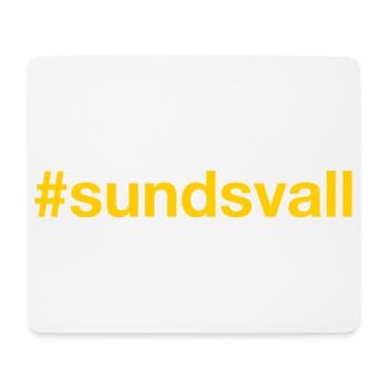 Sundsvall Sverige Sweden Schweden - Mouse Pad (horizontal) - white - Front