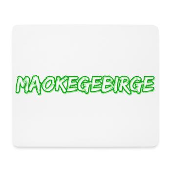 Maokegebirge - Mousepad (Querformat) - Weiß - Vorne