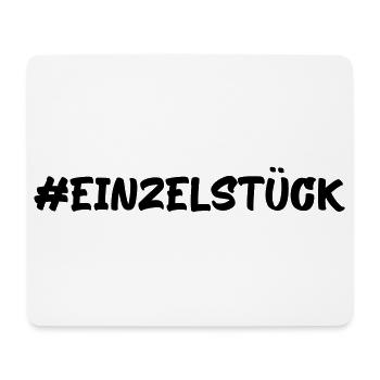 Einzelstück - Mousepad (Querformat) - Weiß - Vorne