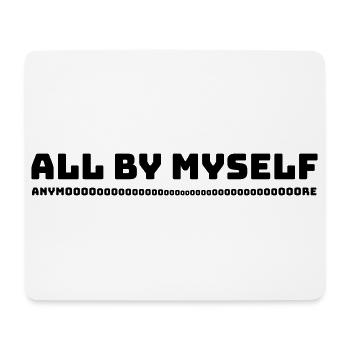 Anymooooooooore - Mousepad (Querformat) - Weiß - Vorne