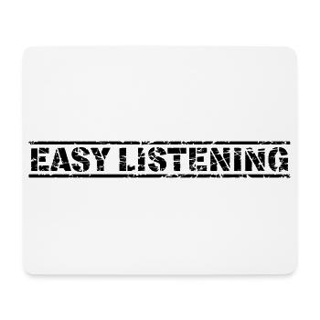 Easy Listening - Mouse Pad (horizontal) - white - Front