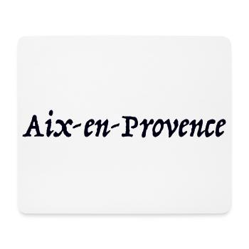 Aix-en-Provence, France, France - Mouse Pad (horizontal) - white - Front