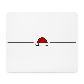 Santa Hat Santa Hat - Mouse Pad (horizontal) - white - Front