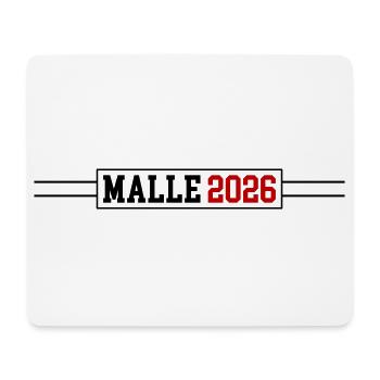 Malle 2026 - Mouse Pad (horizontal) - white - Front