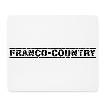 Franco Country - Mouse Pad (horizontal) - white - Front