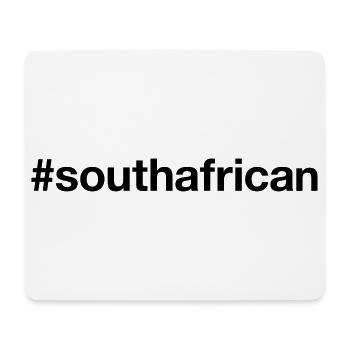 SOUTH AFRICA Hashtag South African South African - Mouse Pad (horizontal) - white - Front