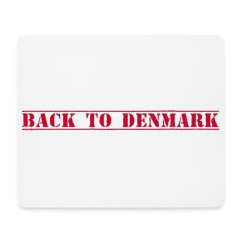 Denmark Dänemark - Mouse Pad (horizontal) - white - Front