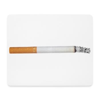 Cigarette Smoke Shade - Mouse Pad (horizontal) - white - Front
