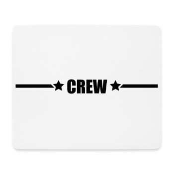crew - Mouse Pad (horizontal) - white - Front